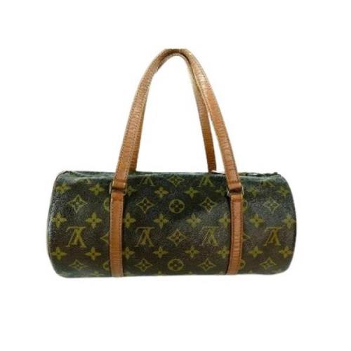 Louis Vuitton Vintage Canvas Handväska 834 Brown, Dam