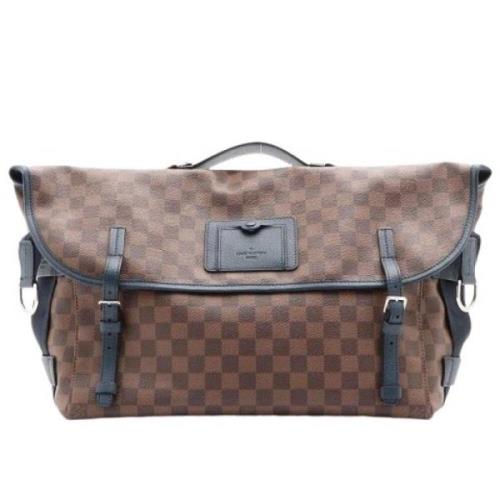 Louis Vuitton Vintage Förägda Canvas LV-väskor, utmärkt skick Brown, D...