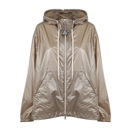 Moncler Tazenat Silverjacka Beige, Dam