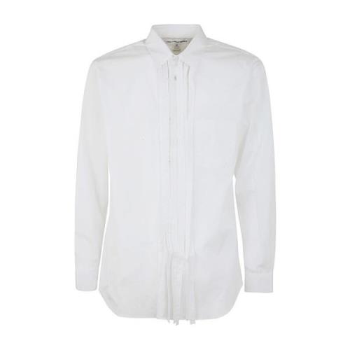 Comme des Garçons Vit Vävd Herrskjorta White, Herr