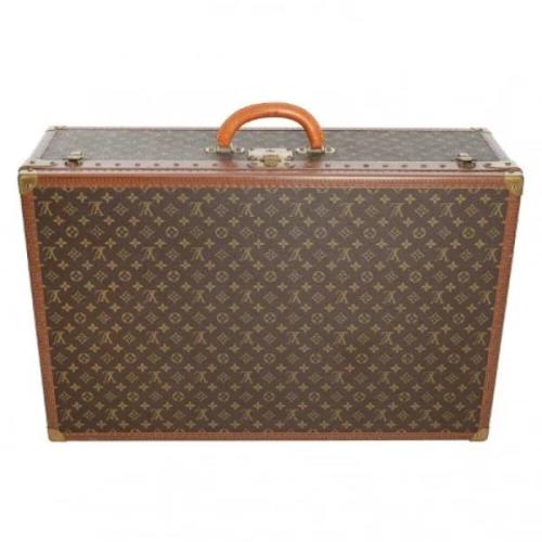 Louis Vuitton Vintage Vintage Brun Tyg Louis Vuitton Resväska Brown, D...