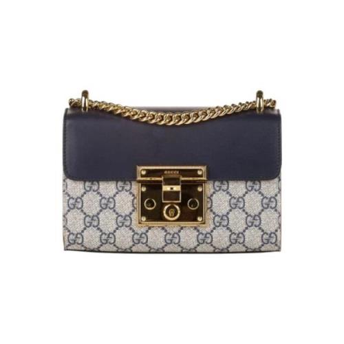 Gucci Vintage Andrahands axelväska Blue, Dam