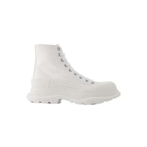 Alexander McQueen Pre-owned Pre-owned Läder sneakers White, Dam