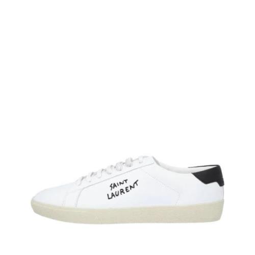 Saint Laurent Vintage Pre-owned Läder sneakers White, Dam