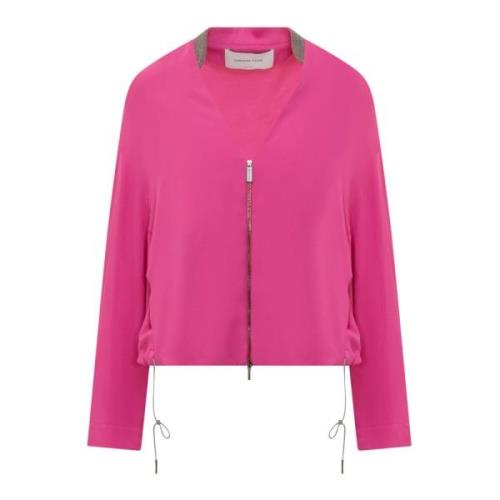 Fabiana Filippi Light Jackets Pink, Dam