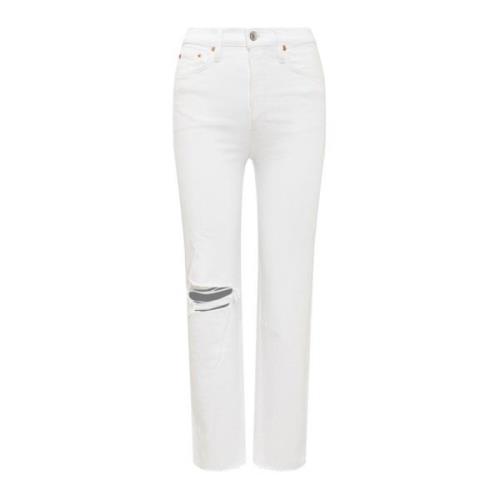 Re/Done Jeans White, Dam