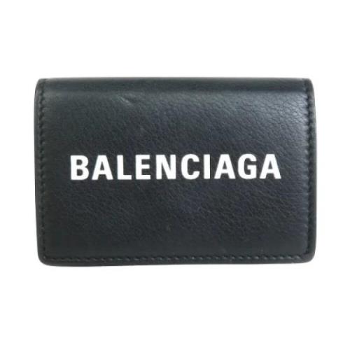 Balenciaga Vintage Pre-owned Läder plnbcker Black, Dam