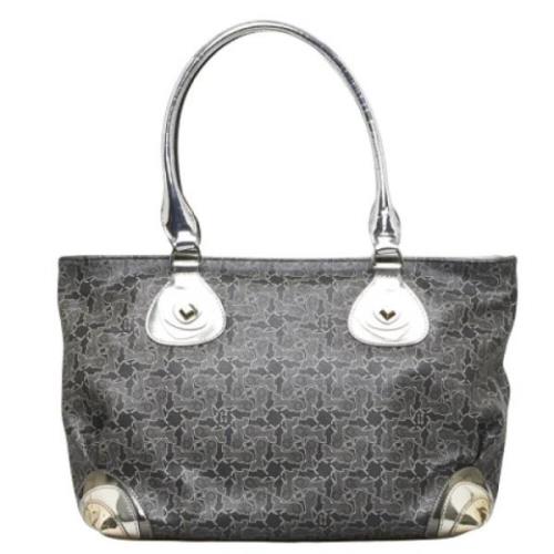 Celine Vintage Pre-owned Canvas celine-vskor Gray, Dam