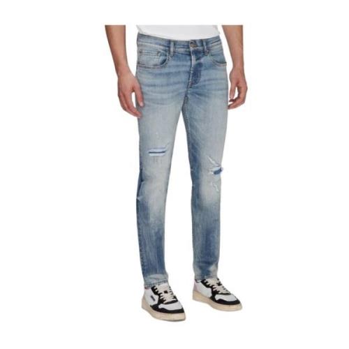 7 For All Mankind Slim-fit Jeans Blue, Herr