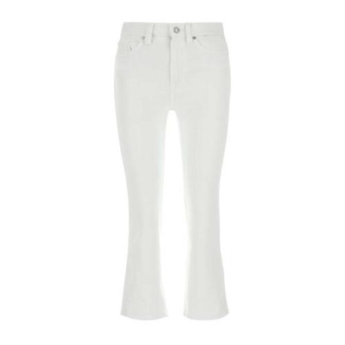 7 For All Mankind Slim-fit Trousers White, Dam