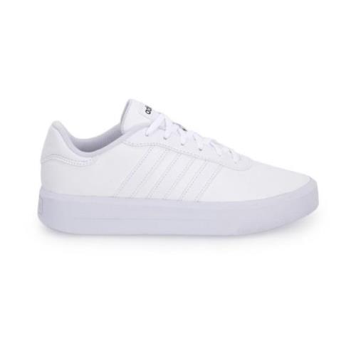 Adidas Platform Court Sneakers White, Dam