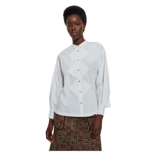 Antik Batik Laura blus White, Dam