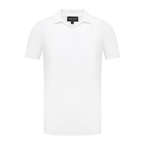 Armani Polo Shirts White, Herr
