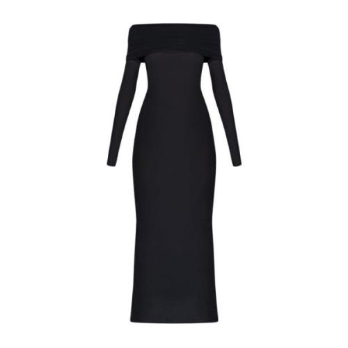 Balenciaga Maxi dagklänning Black, Dam