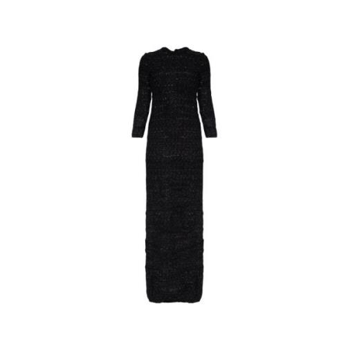 Balenciaga Maxi dagklänning Black, Dam