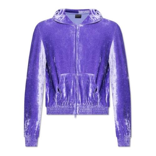 Balenciaga Sweatshirts Hoodies Purple, Herr