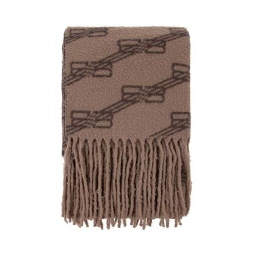 Balenciaga Winter Scarves Brown, Unisex