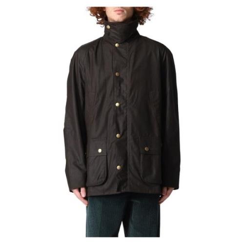 Barbour Modern Mans Ashby Vaxjacka Green, Herr