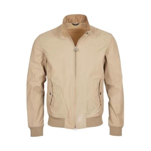 Barbour Klassisk Harrington Jacka Beige, Herr