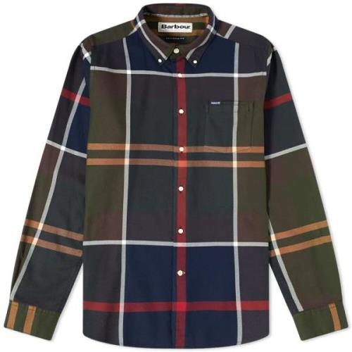 Barbour Klassisk Tartan Skräddarsydd Skjorta Multicolor, Herr