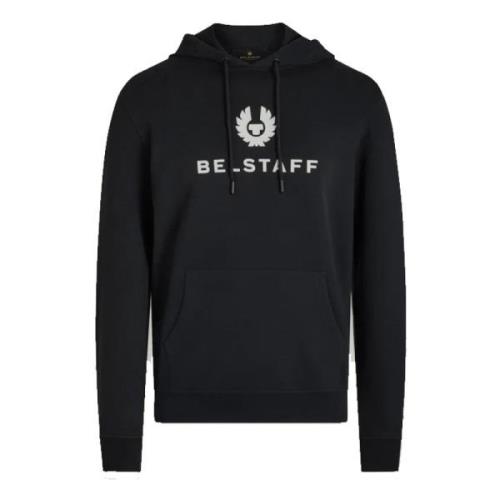 Belstaff Färgblock Signatur Hoodie Black, Herr