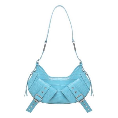 Biasia Shoulder Bags Blue, Dam