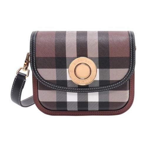 Burberry Stilfull Dam Skulderväska Aw22 Brown, Dam