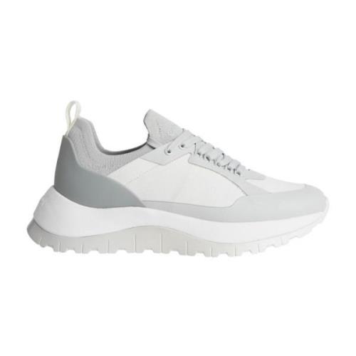 Calvin Klein Grå Polyester Sneakers för Kvinnor Gray, Dam