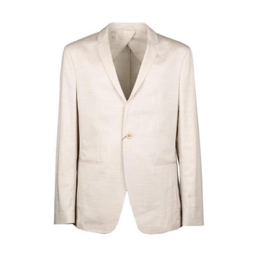 Calvin Klein Travertin Textur Blazer Beige, Herr