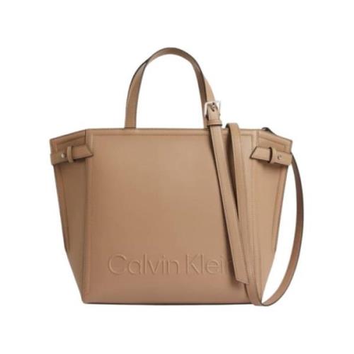 Calvin Klein Mode Väskor Beige, Dam