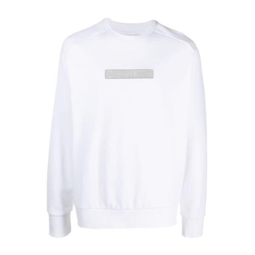 Calvin Klein Vita Tröjor - Klassisk Kollektion White, Herr