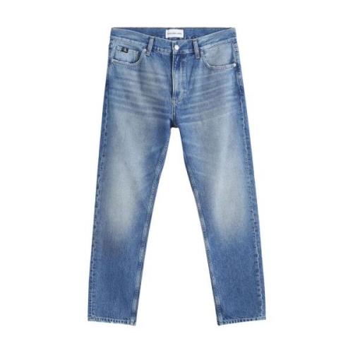 Calvin Klein Vintage Straight Jeans Blue, Herr