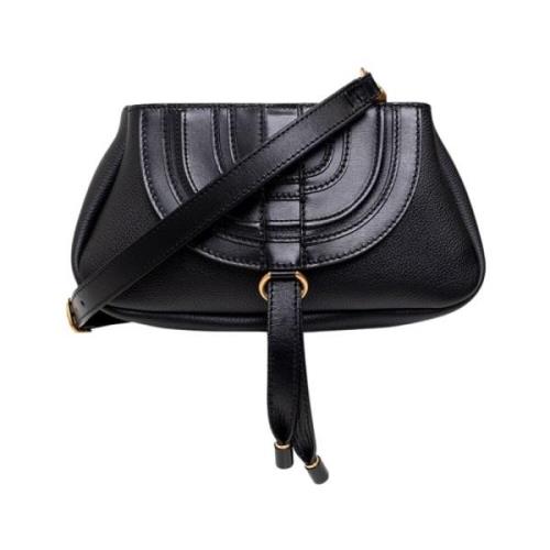 Chloé ‘Marcie Clutch Small’ axelremsväska Black, Dam