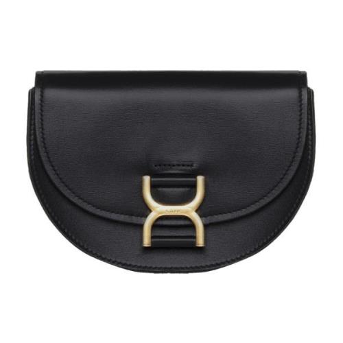 Chloé Svart Mini Flapväska Black, Dam