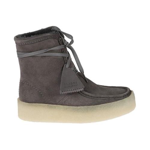 Clarks Winter Boots Gray, Dam