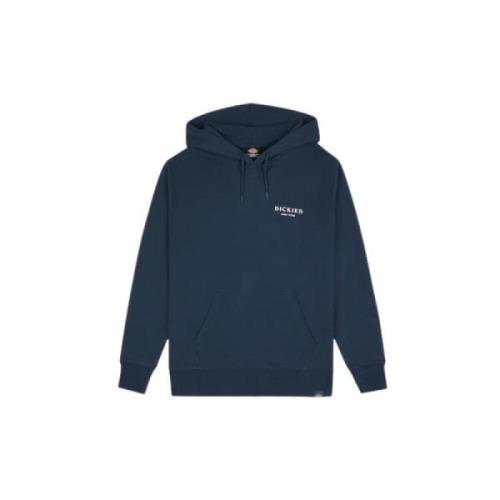 Dickies Blå Oatfield Hoodie Blue, Herr