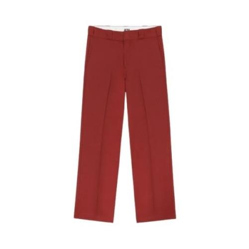 Dickies Fired Brick Arbetsbyxor Red, Herr