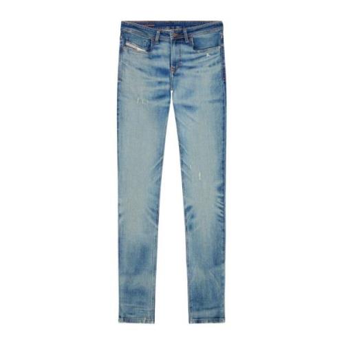 Diesel Slim-Fit Jeansbyxor Blue, Herr