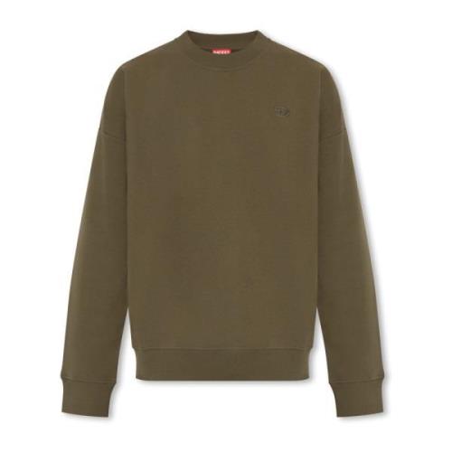 Diesel ‘S-Rob-Megoval-D’ sweatshirt Green, Herr