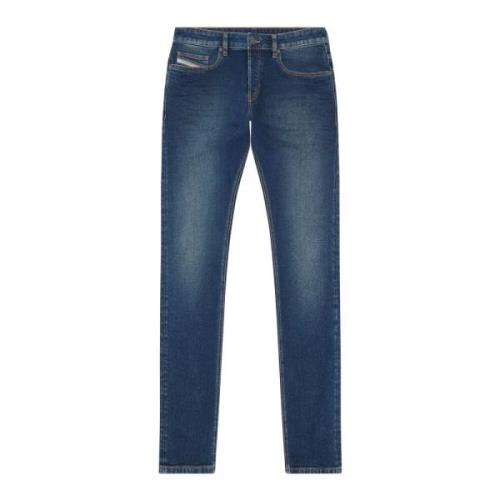 Diesel Slim-fit Stretch Jeans Uppgradering Blue, Herr