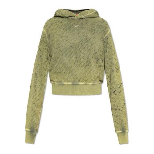 Diesel ‘F-Lazis’ hoodie Green, Dam