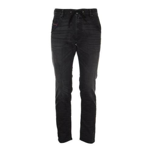 Diesel Slim-Fit Jeans Uppgradering Black, Herr