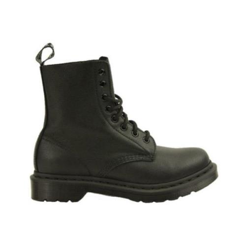 Dr. Martens Stövlar med snörning Black, Dam