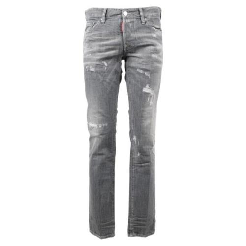 Dsquared2 Slim-fit Jeans för Män Gray, Herr