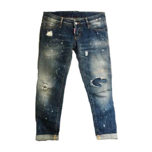 Dsquared2 Uppgradera din jeanssamling med snygga 470 jeans Blue, Dam