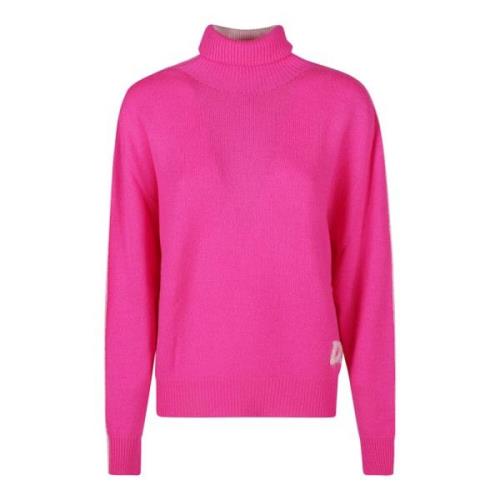 Dsquared2 Basisk Ull och Cashmere Turtleneck Tröja Pink, Dam