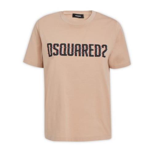 Dsquared2 T-shirts Beige, Dam