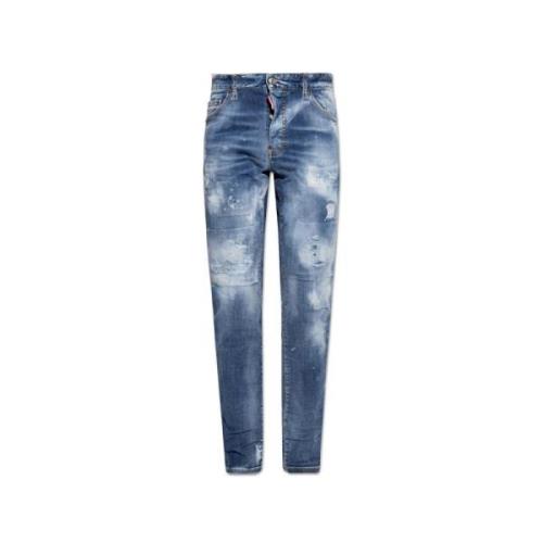 Dsquared2 Stiliga Cool Guy Jeans Blue, Herr