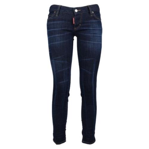 Dsquared2 Slim Fit Denim Jeans Blue, Dam