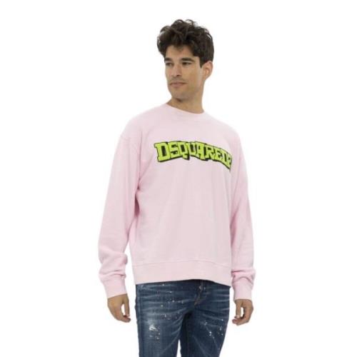 Dsquared2 Adriana Dsquare2 Sweatshirt Pink, Herr